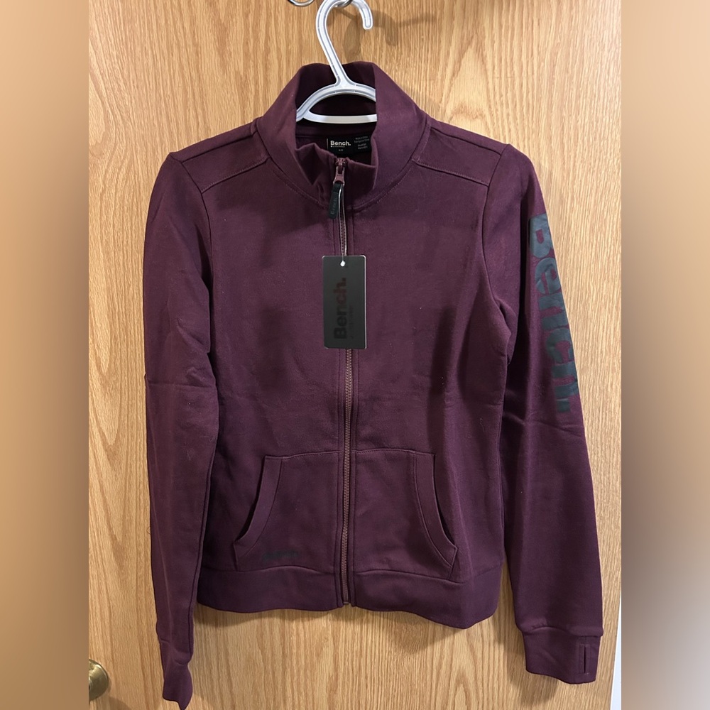 Women’s Bench Bomber-Style Zip Up Sweater-New with tags